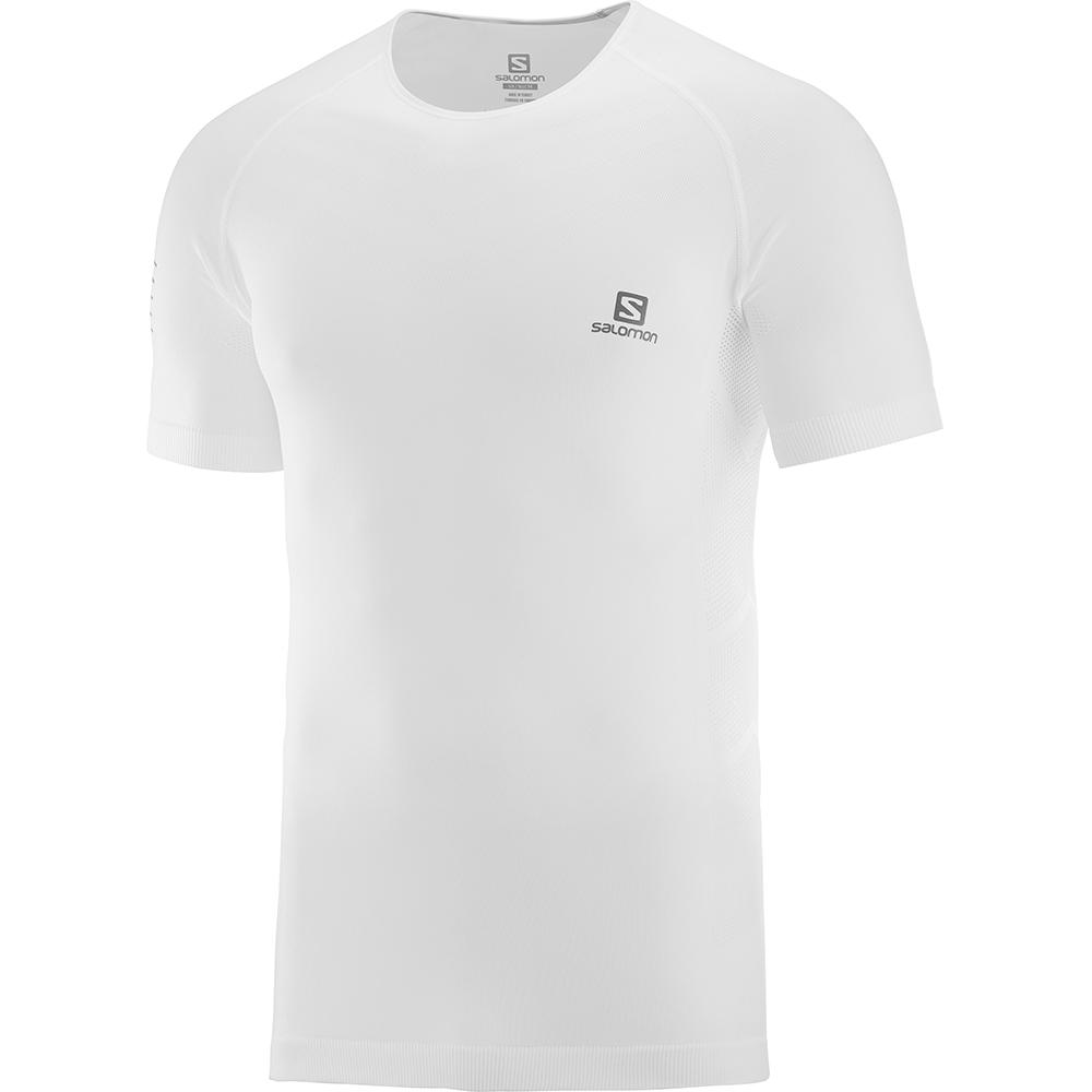 Camisetas Salomon Hombre Blancas - Salomon Argentina SENSE PRO M,358714-WQN